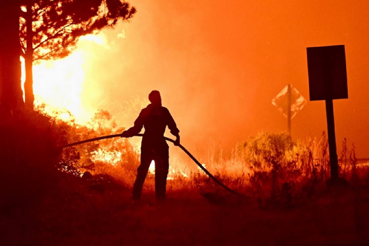 Brigadas entrerrianas asisten en el combate de incendios en la zona del Delta