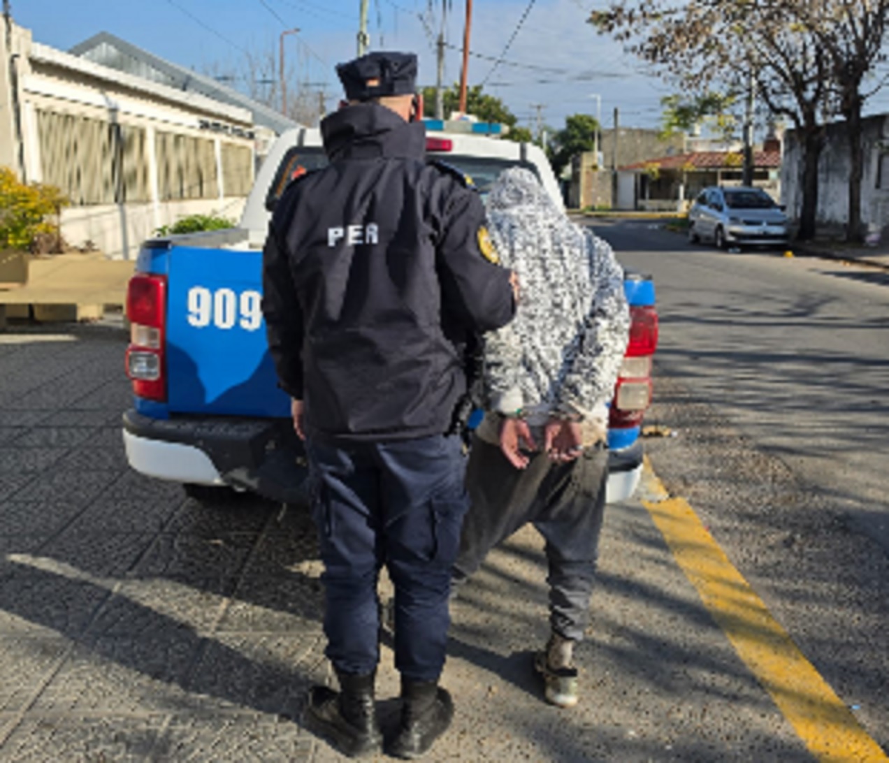 Intentó lastimar a su madre y fue detenido
