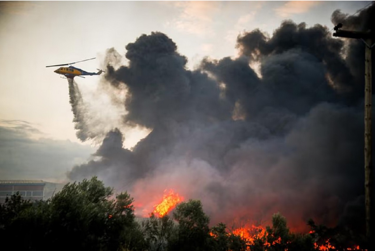 Incendio forestal deja decenas de víctimas en el sur de España