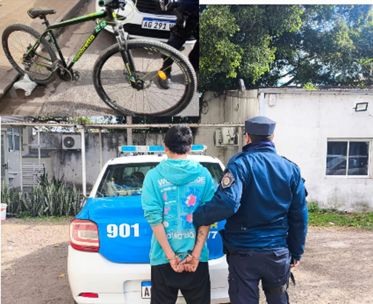 Secuestraron bicicleta e identificaron a un hombre que no pudo justificar la procedencia