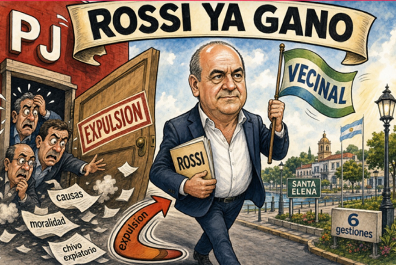 Rossi ya ganó: ¿la expulsion del PJ da credito politico?
