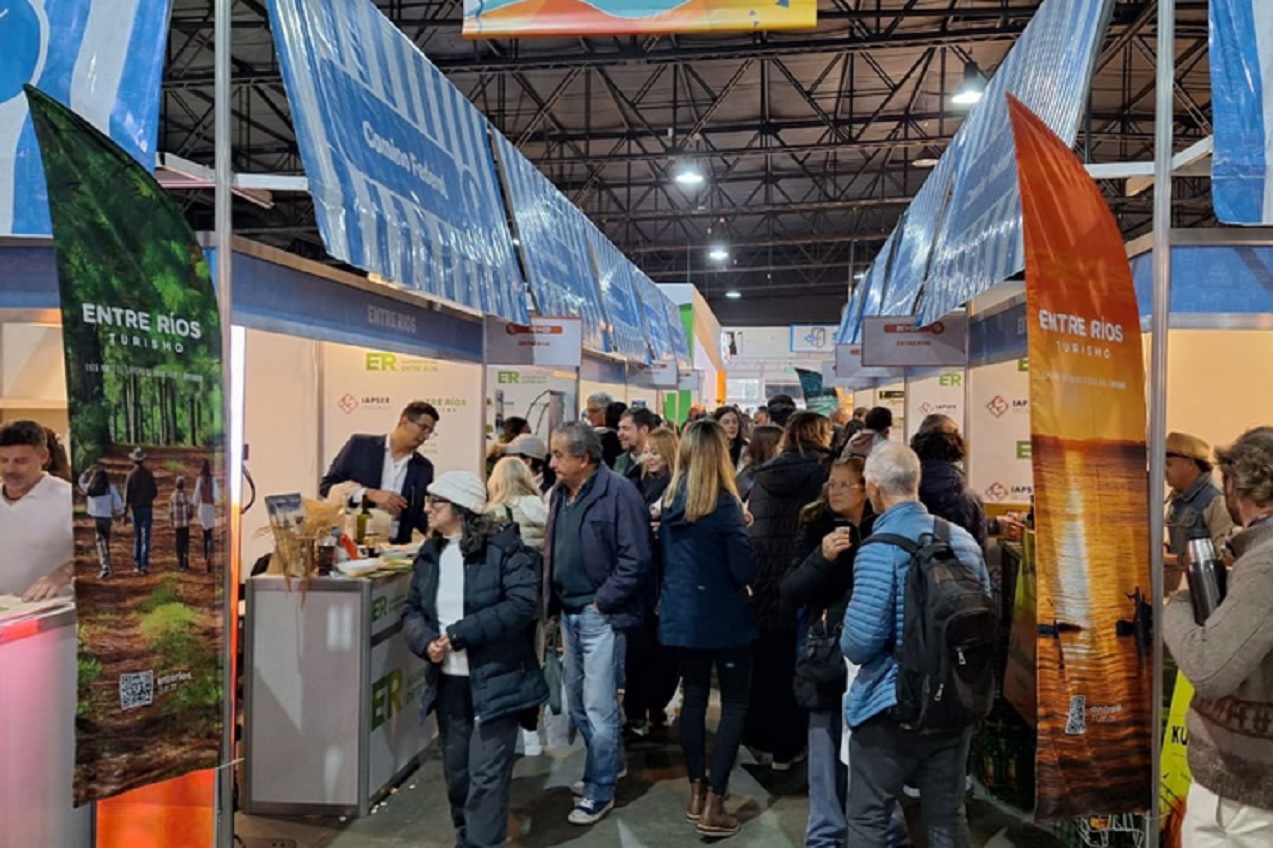 Entre Ríos muestra hasta el domingo su potencial turístico y emprendedor en la feria Caminos y Sabores