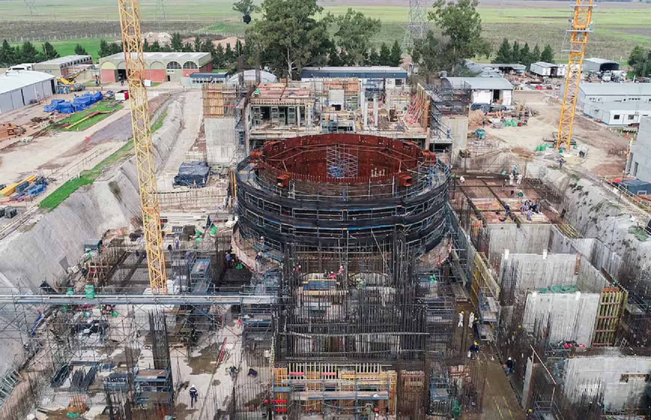 El gobierno dejó al reactor Carem abandonado mientras anuncia una inversión pivada