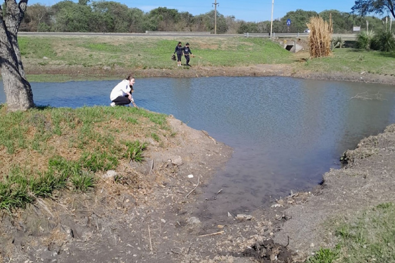 En Cerrito estudiantes impulsaron el reconocimiento del espacio natural Lagunita de Garay