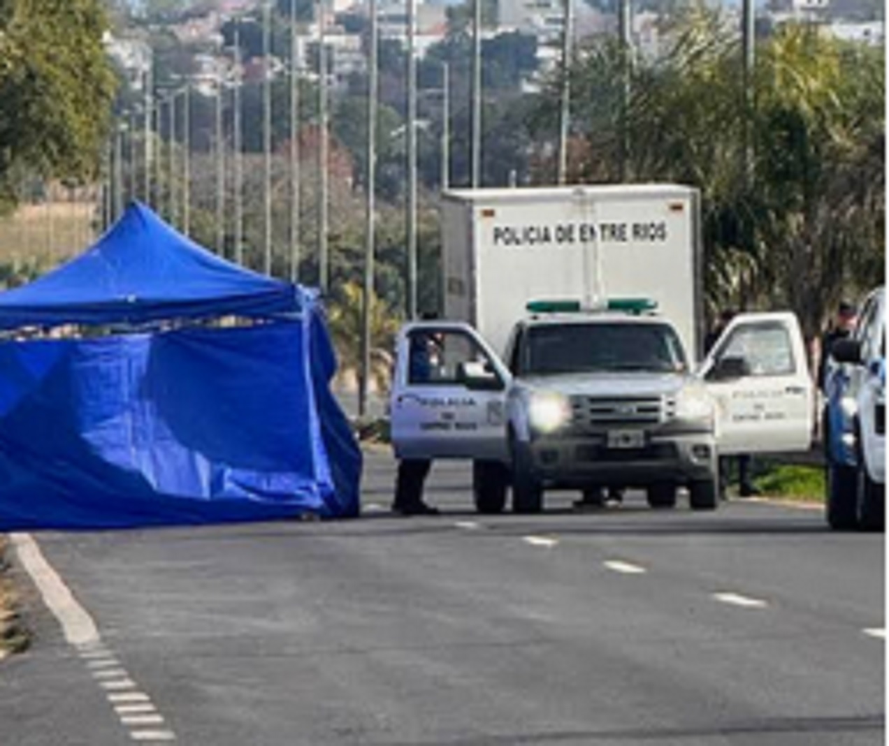 Claucich confirmó la identidad del hombre que murió al ser chocado por un camión