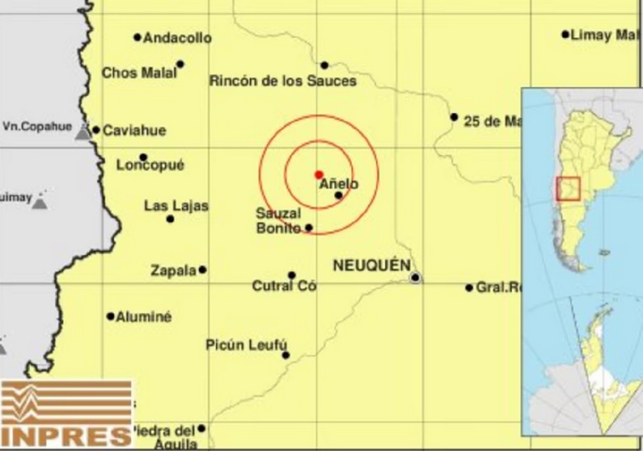 Fuerte sismo en Neuquén: también se registraron movimientos en Catamarca y San Juan