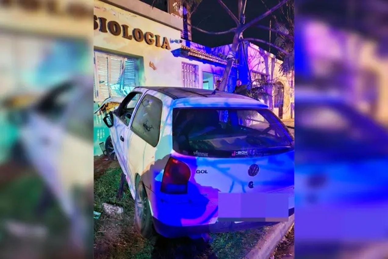 Un automovilista alcoholizado incrustó su vehículo en un consultorio de kinesiología