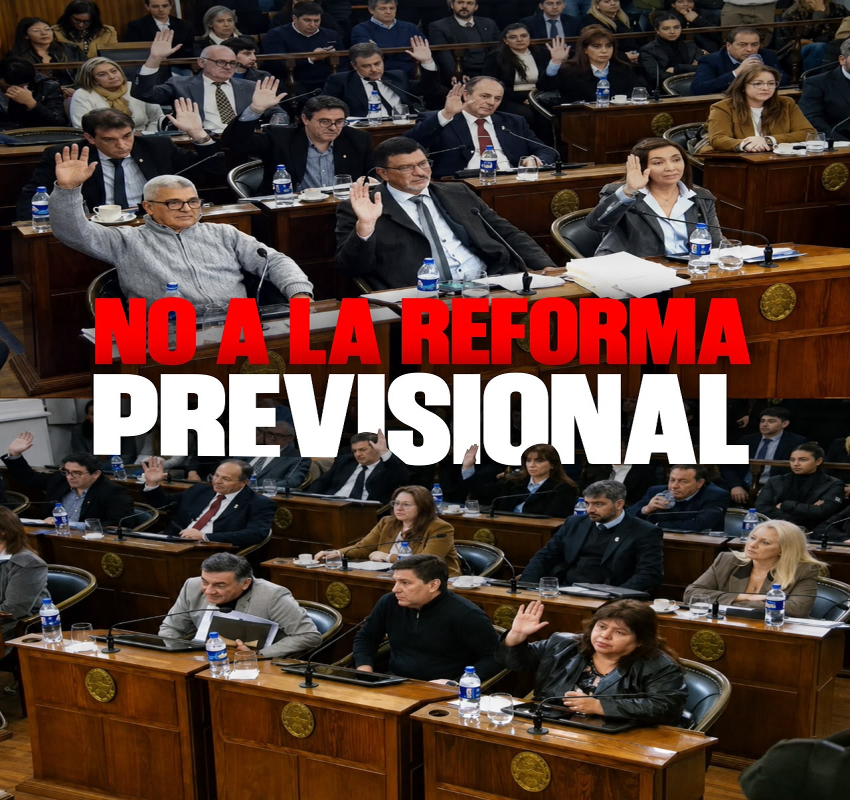 NO A LA REFORMA PREVISIONAL
