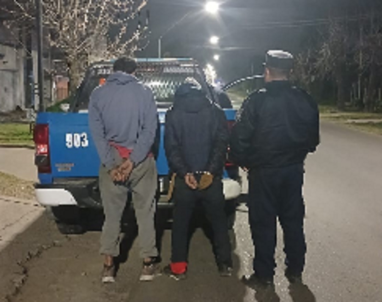 Dos hombres intentaron ingresar a una vivienda cuyos moradores están de viaje