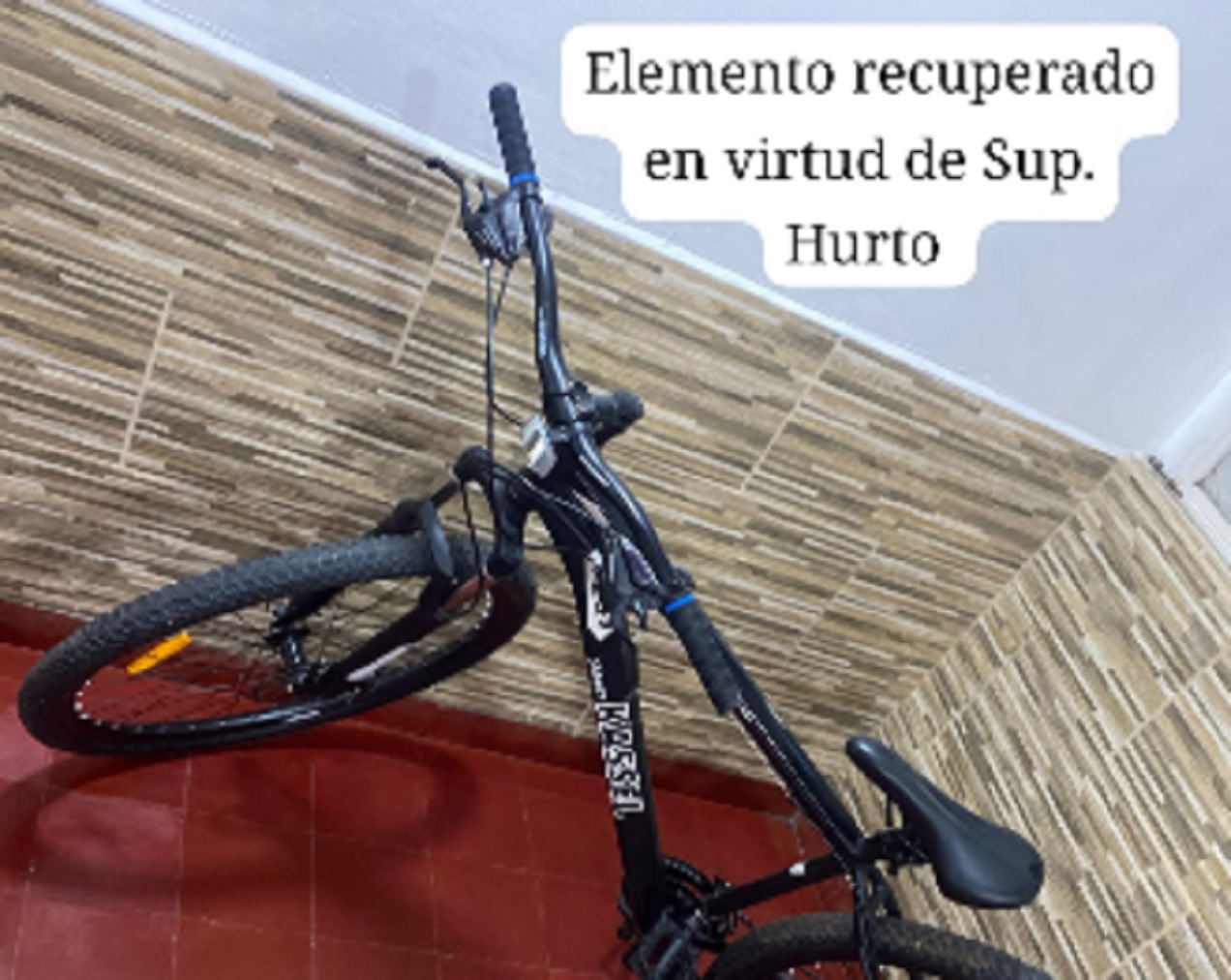 Santa Elena: recuperaron bicicleta robada