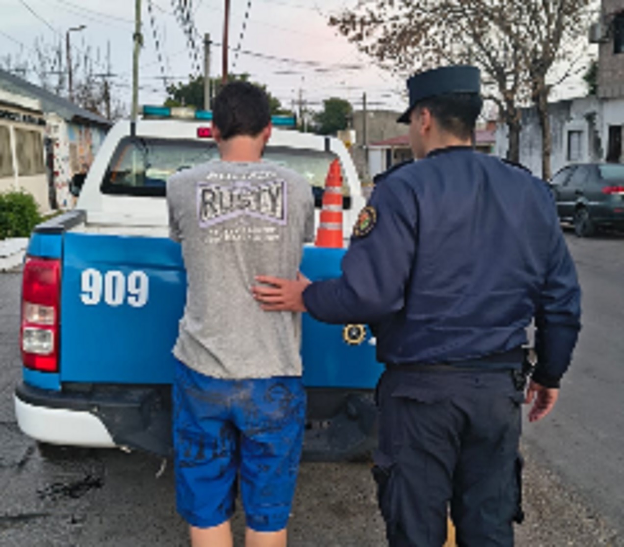 Sustrajo cableado de una iglesia y fue detenido