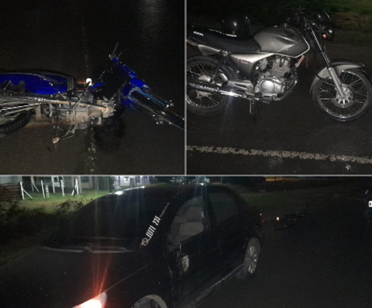 San Benito: motociclista murió tras chocar con un auto y ser atropellado por otro motociclista