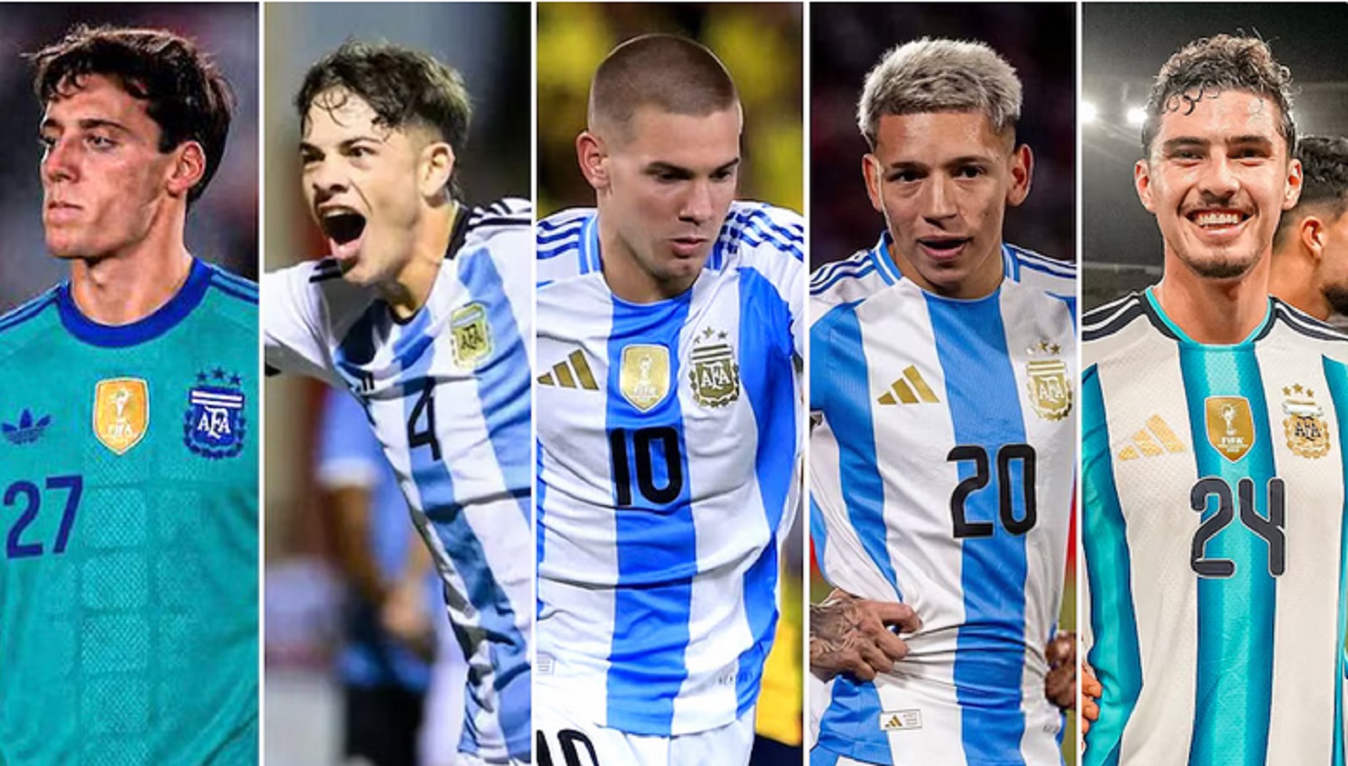 Camada 2030: la lista de futbolistas que asoman para representar a la selección argentina en el próximo Mundial