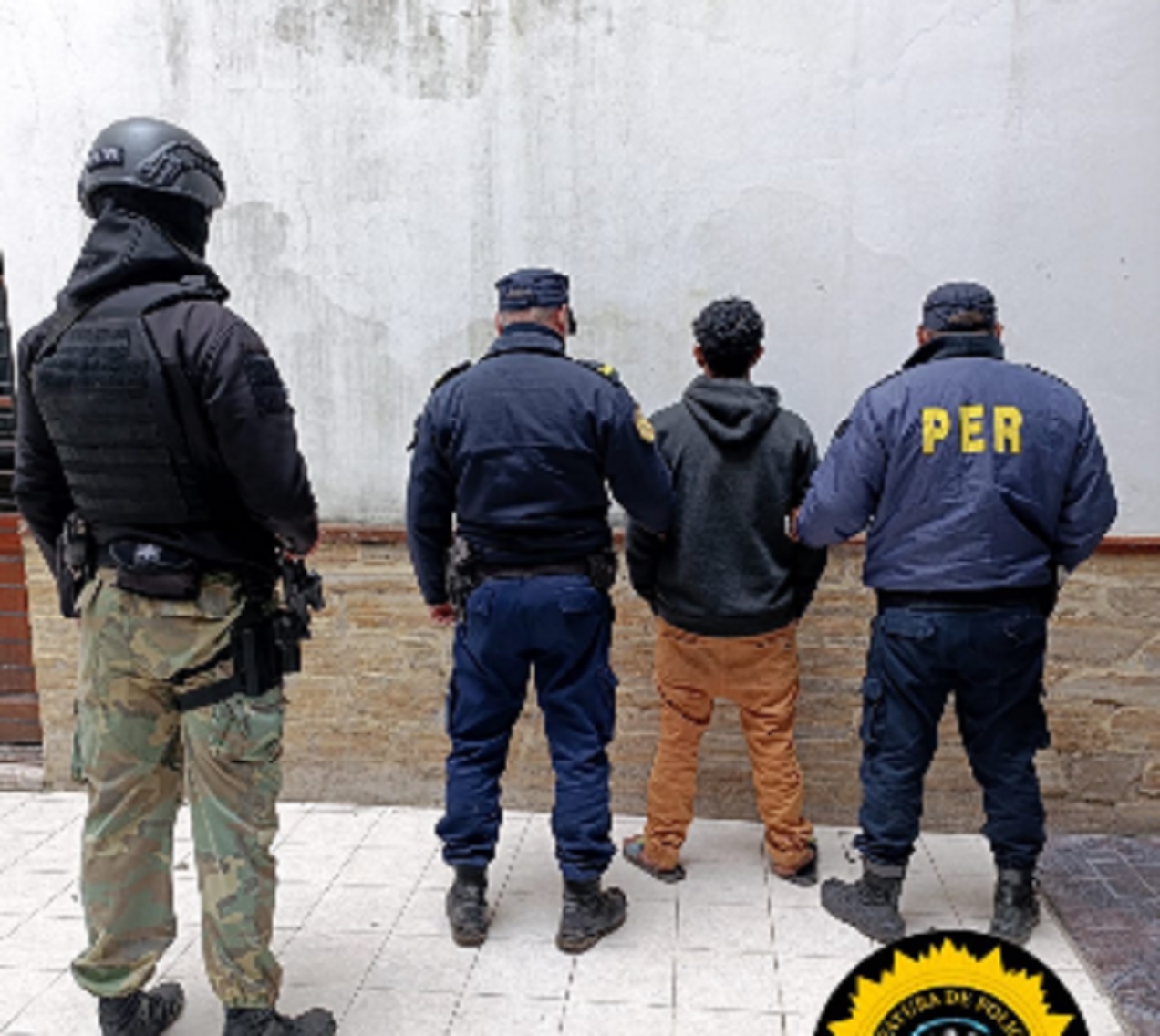 La Paz: Allanamiento positivo y detención