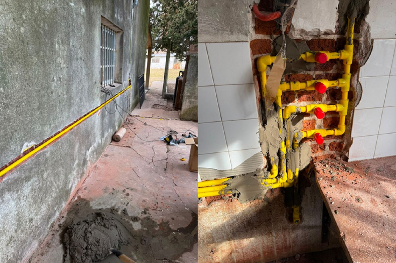 Con inversión provincial se ejecutan reparaciones edilicias en escuela de Gualeguay