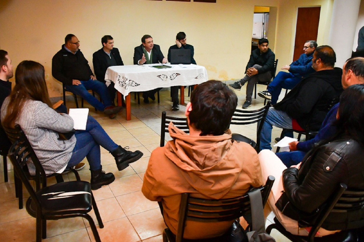 Vialidad presentó en Nogoyá un convenio para el mantenimiento de caminos provinciales