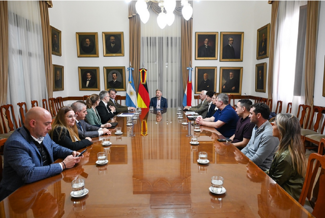 Entre Ríos fortalece su vínculo estratégico con la Cámara Argentino-Alemana para potenciar el comercio y la inversión