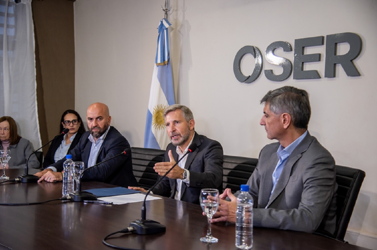 Frigerio destacó la recuperación de OSER con más prestaciones, mayor cobertura y cuentas ordenadas
