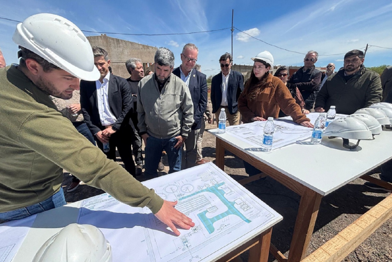 Nación y provincia supervisaron el avance de la ampliación del sistema cloacal de Villaguay